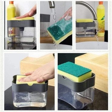 296534286_174988198349314_7799768376973531238_n-370x370-1.jpg 2-in-1 Pumping Type Soap Dispenser With Sponge Holder Brush