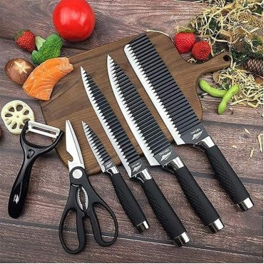 6 Pcs Premium Kitchen Knife Set