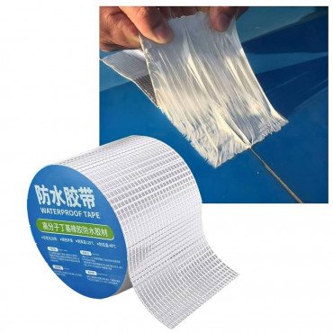 ১ পিস High Quality Waterproof Aluminum Rubber Butyl Sealing Tape (দৈর্ঘ্য ১০ ফিট, প্রস্থ ২ ইঞ্চি)