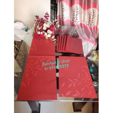 PVC Dining Mat with runner