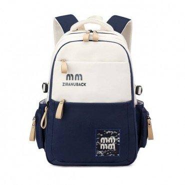 New waterproof school bag(blue) version 04