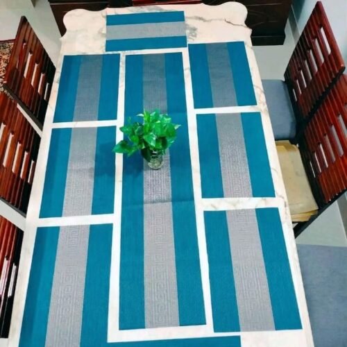 WhatsApp Image 2026-07-03 at 2.42.06 PM Table Runner & Placemat Set (6 Pcs + 1 Runner)