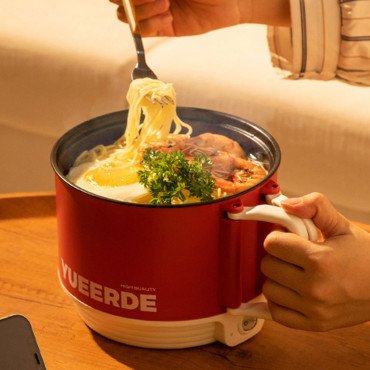 Non-stick Mini Electric Cooker Machine Multi-Function All-In-One Pan Pots 1.5L Intelligent