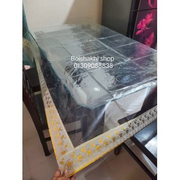 প্রিমিয়াম ট্রান্সপারেন্ট টেবিল প্রটেক্টর( tranasparent)